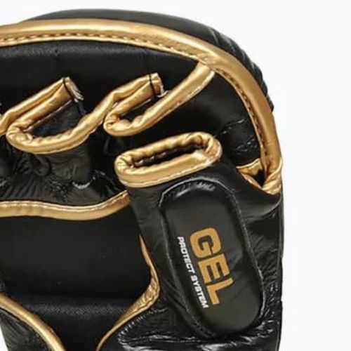 Bushido schwarz Arm-2011D-M Sparring Handschuhe für MMA Training