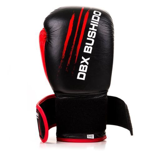Bushido Sparring Trainingshandschuhe Leder schwarz ARB-415 14oz
