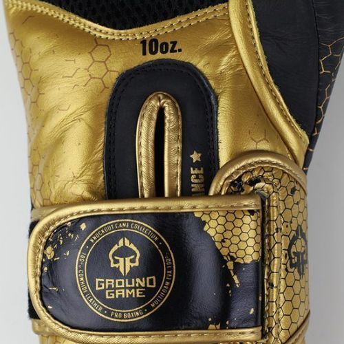 GroundGame Cage Gold Boxhandschuhe BOXGLOCGOLD10