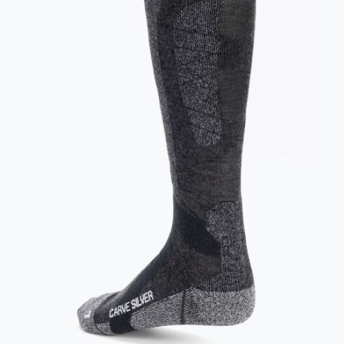 X-Socks Carve Silver 4.0 Skisocken schwarz XSSS47W19U