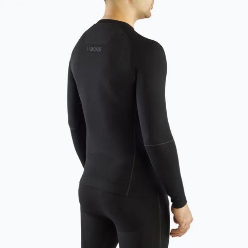 Herren Thermo-T-Shirt Viking Eiger schwarz 500/21/2081