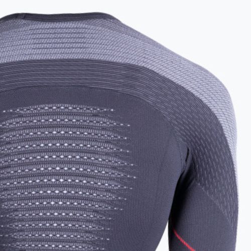 Thermo-Sweatshirt für Männer UYN Evolutyon UW Shirt charcoal/white/red
