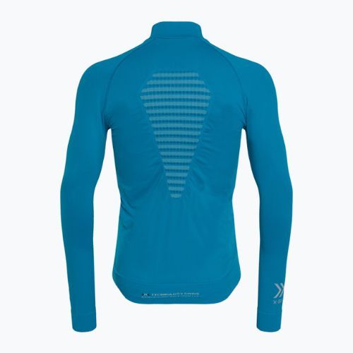 X-Bionic Racoon 4.0 Übertragung Schicht thermische Sweatshirt blau RCYJ16S20U