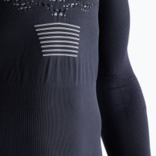 Thermoaktives Herren-Sweatshirt X-Bionic The Trick 4.0 Run opal black/arctic white