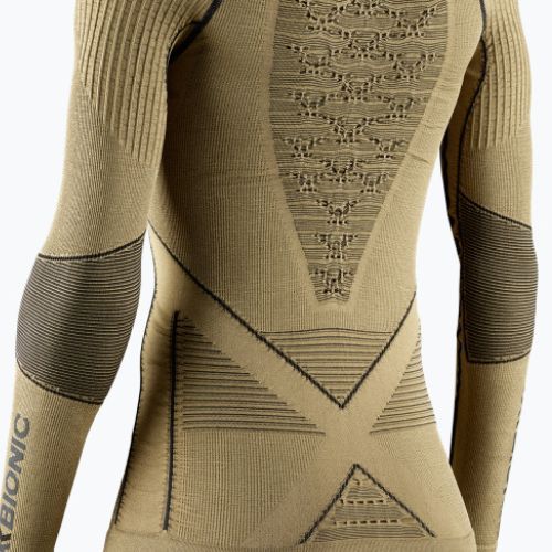 Damen Thermoaktiv-Sweatshirt X-Bionic Radiactor 4.0 gold/black