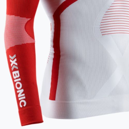 Herren X-Bionic Energy Accumulator 4.0 Patriot Polen Thermo-T-Shirt weiß EAWT53W19M