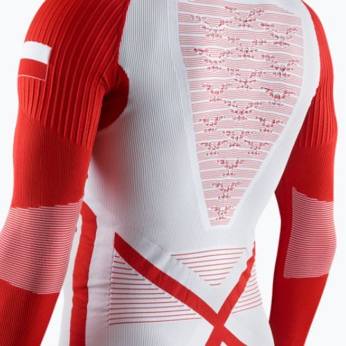 Herren X-Bionic Energy Accumulator 4.0 Patriot Polen Thermo-T-Shirt weiß EAWT53W19M