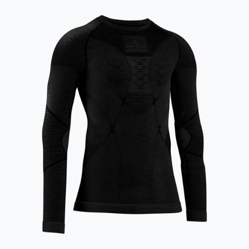 Herren Thermoaktivshirt X-Bionic Apani 4.0 Merino black/black