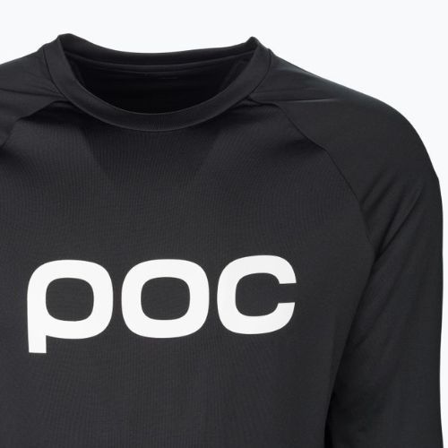 Herren-Radsport-Langarmhemd POC Reform Enduro Jersey uranium black