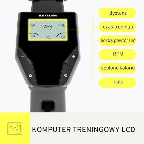 Kettler Axos Rudergerät 2.0 Schwarz RO1028-110