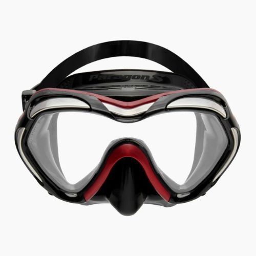 TUSA Paragon S Maske Tauchmaske rot M-1007