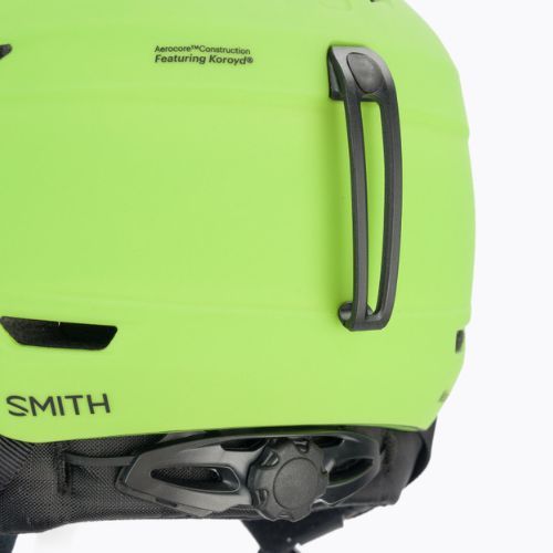 Smith Mission Skihelm grün E00696