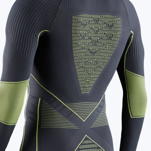 Herren Thermoaktivshirt X-Bionic Energy Accumulator 4.0 charcoal/yellow