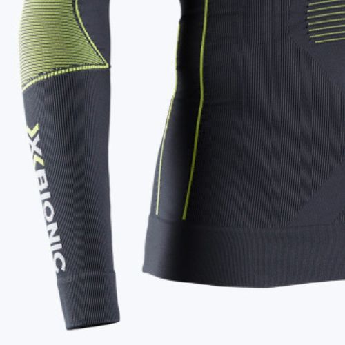 Herren Thermoaktivshirt X-Bionic Energy Accumulator 4.0 charcoal/yellow