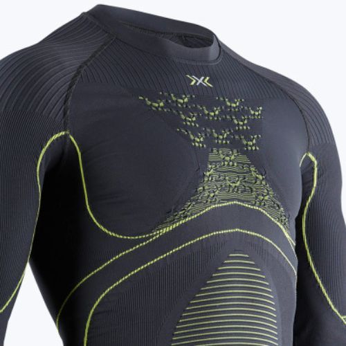 Herren Thermoaktivshirt X-Bionic Energy Accumulator 4.0 charcoal/yellow