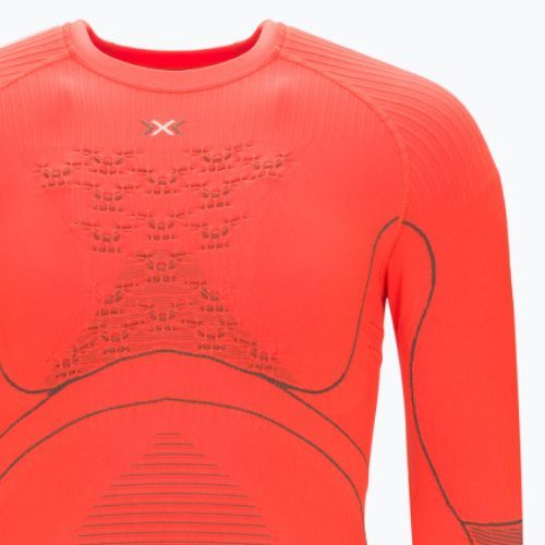 Herren Thermoaktivshirt X-Bionic Energy Accumulator 4.0 sunset orange/anthracite