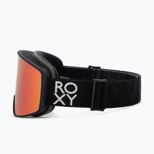 Snowboardbrille für Frauen ROXY Storm Women J 2021 true black/amber rose ml rainbow