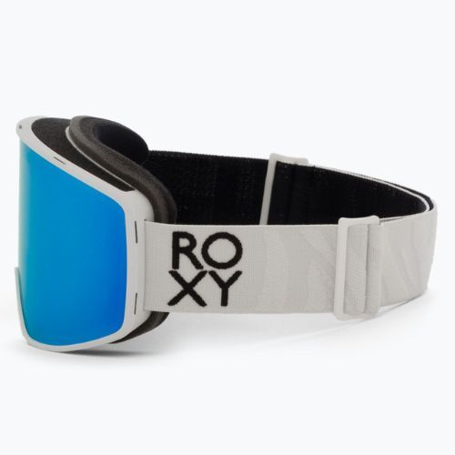 Snowboardbrille für Frauen ROXY Storm Women J 2021 bright white/amber rose ml turquesa