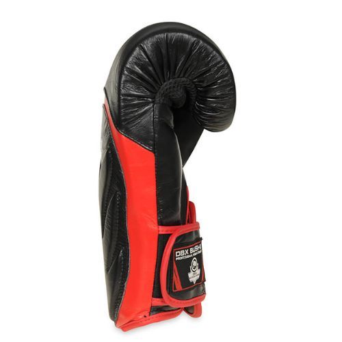 Bushido Boxhandschuhe mit Handgelenk schützen System schwarz Bb4-12oz