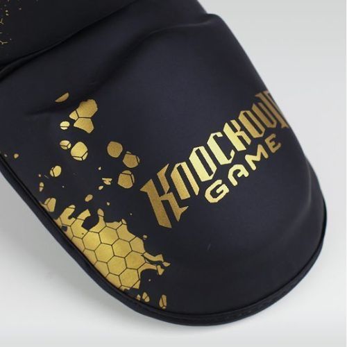 Ground Game Cage Gold Schienbeinschoner schwarz SHINGUCGOLDS