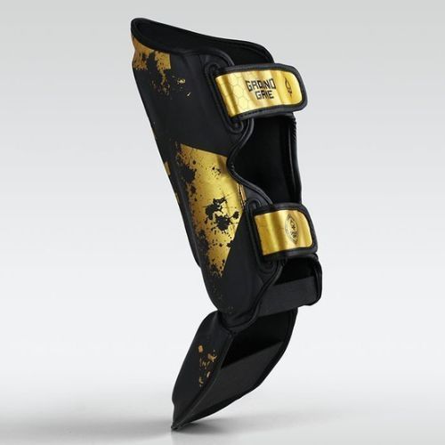 Ground Game Cage Gold Schienbeinschoner schwarz SHINGUCGOLDS