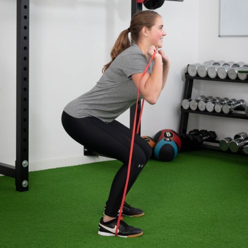 Pure2Improve Pro Medium Übungsgummi rot 2152