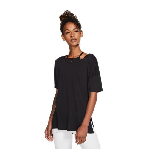 Nike NY DF Layer SS Top T-shirt schwarz CJ9326-010