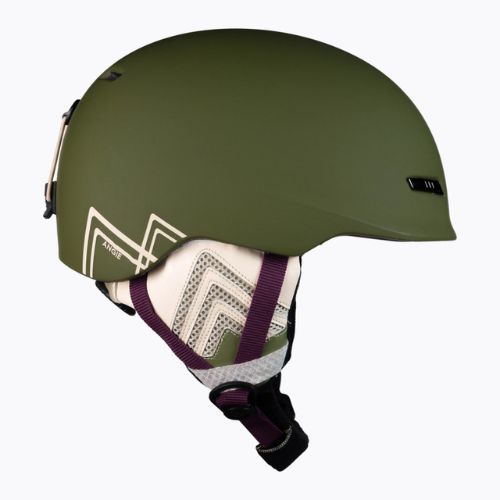 Snowboard-Helm für Frauen ROXY Angie 2021 burnt olive