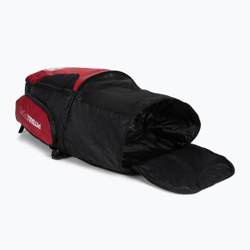 Rucksack Pitbull West Coast Big Convertible Logo red