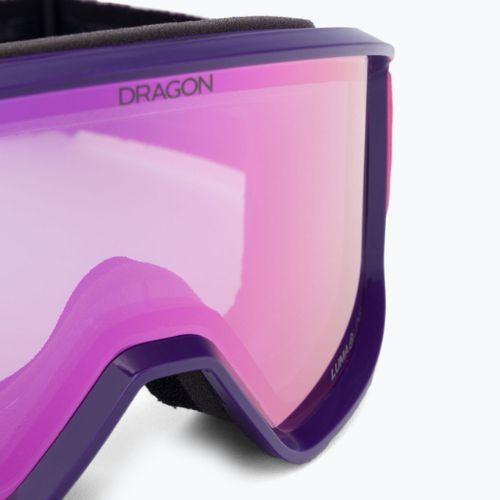 Dragon DXT OTG Skibrille rosa/violett