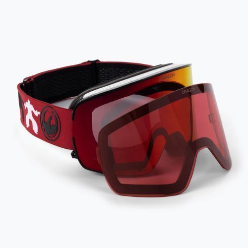 Dragon NFX2 Skibrille schwarz/rot 40458-023