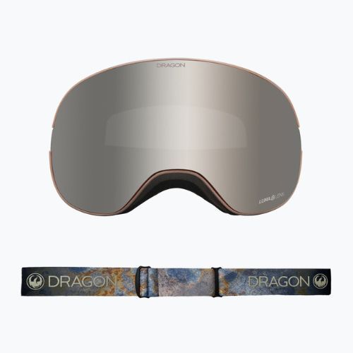 Dragon X2 braun Skibrille 40454-030