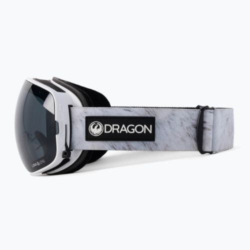 Dragon X2S Skibrille weiß 40455-109