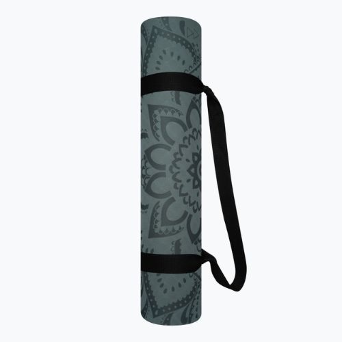 Yoga Design Lab Flow Pure 6 mm grün Mandala Holzkohle Yogamatte