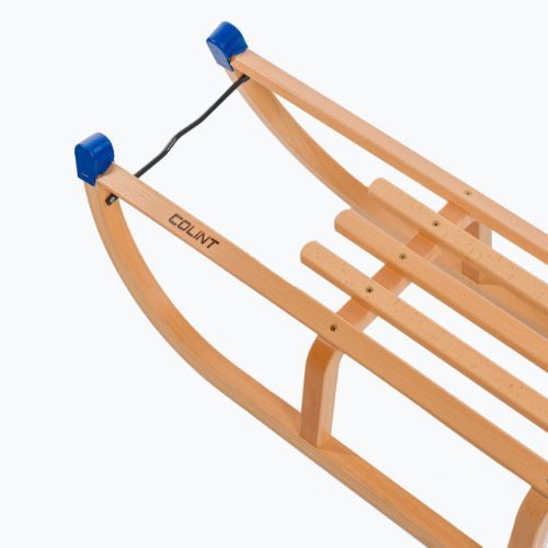 VT-Sport Davos Colint brauner Holzschlitten DCL 60110