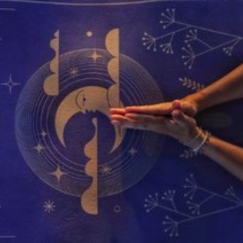 Moonholi MAGIC TRAVEL 1 5 mm Reise Yoga-Matte lila SKU-117