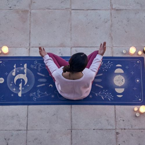 Moonholi MAGIC TRAVEL 1 5 mm Reise Yoga-Matte lila SKU-117