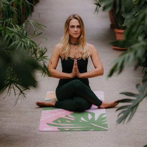 Moonhola TROPICANA TRAVEL Yogamatte 1 5 mm rosa SKU-120