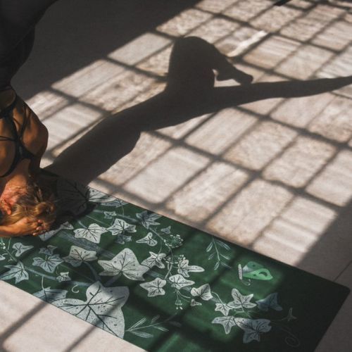 Moonholi Yoga-Matte VEGANIKA NIGHT 3 mm grün SKU-111