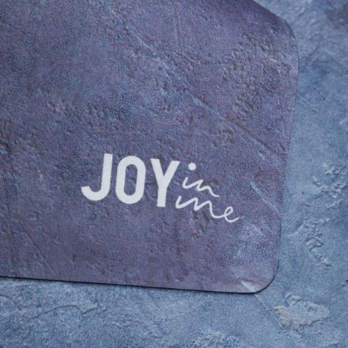 Yogamatte Joy in me Flow Long 3 mm navy blau 800301