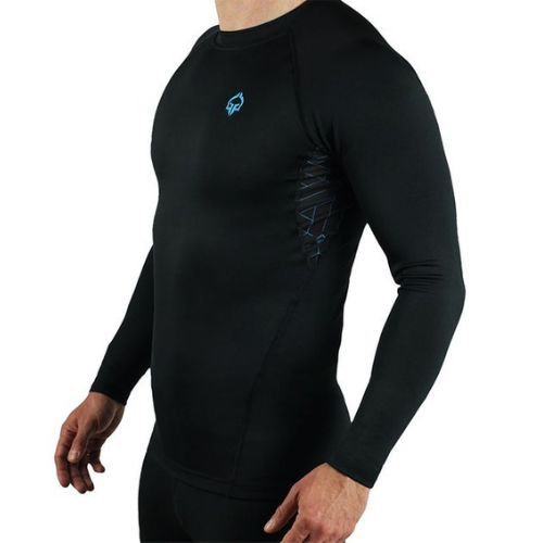 Men's Ground Game Athletic 3.0 Rashguard schwarz RASHATH3LS