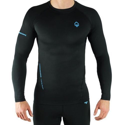 Men's Ground Game Athletic 3.0 Rashguard schwarz RASHATH3LS