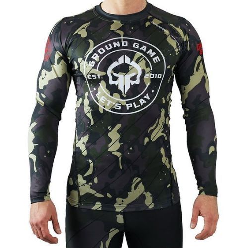 Herren Ground Game Moro 3.0 grün RASHMORO3LS Rashguard