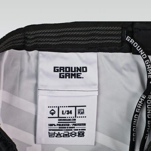 Herren Ground Game MMA Polen Trainingsshorts schwarz MMASHOPOLS