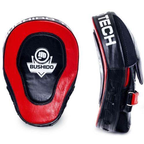 Bushido Naturleder Trainingsscheiben schwarz ARF-1101-S