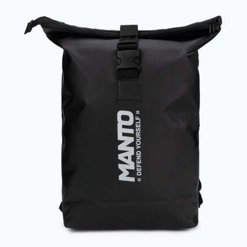 MANTO Roll Top Tokyo Trainingsrucksack schwarz MNB001_BLK_UNI