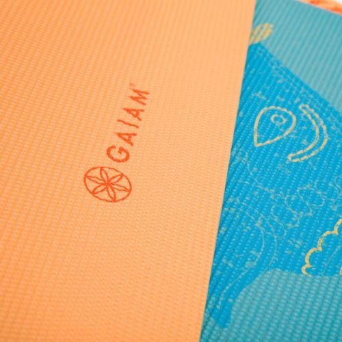 Gaiam Elefant Yogamatte 6 mm gelb 61547