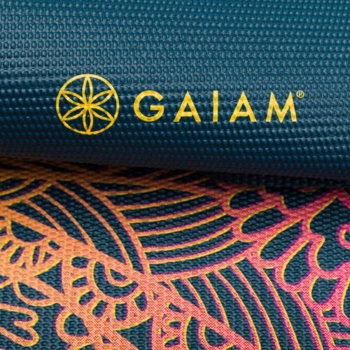 Gaiam Yoga-Matte Vivid Zest 4 mm navy blau 63414
