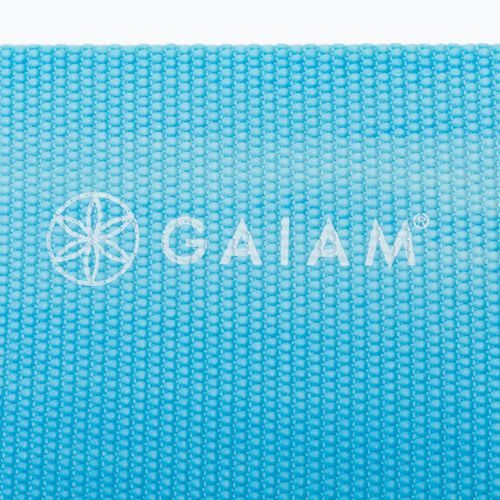 Gaiam Tie Dye Yoga-Matte 4 mm blau 54844