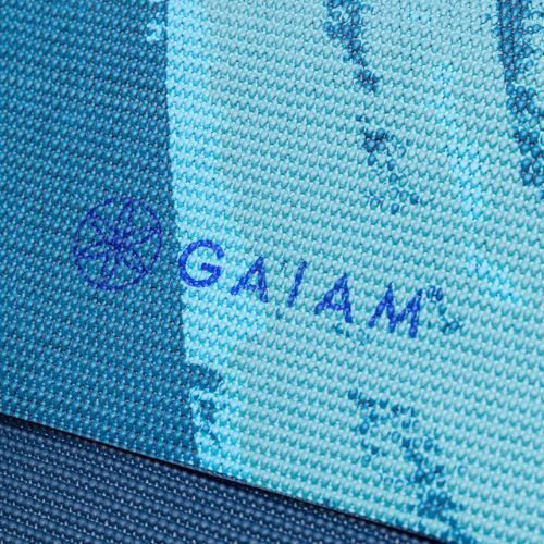 Gaiam Pacific Harbor Yogamatte 4 mm blau 63069